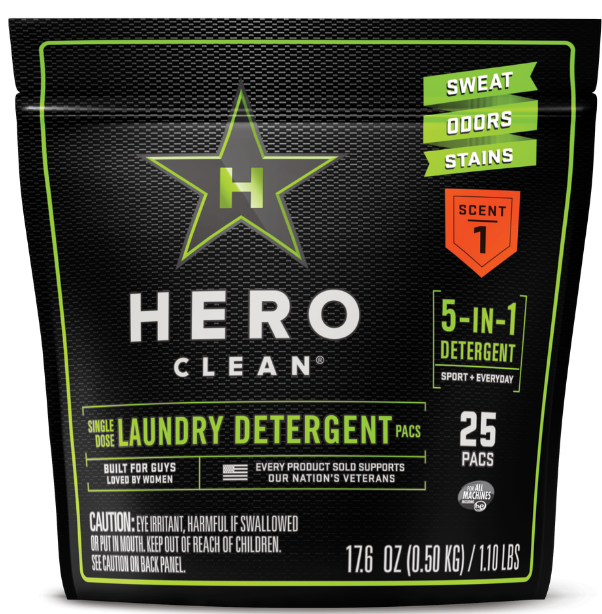 Hero Clean Laundry Detergent Pacs